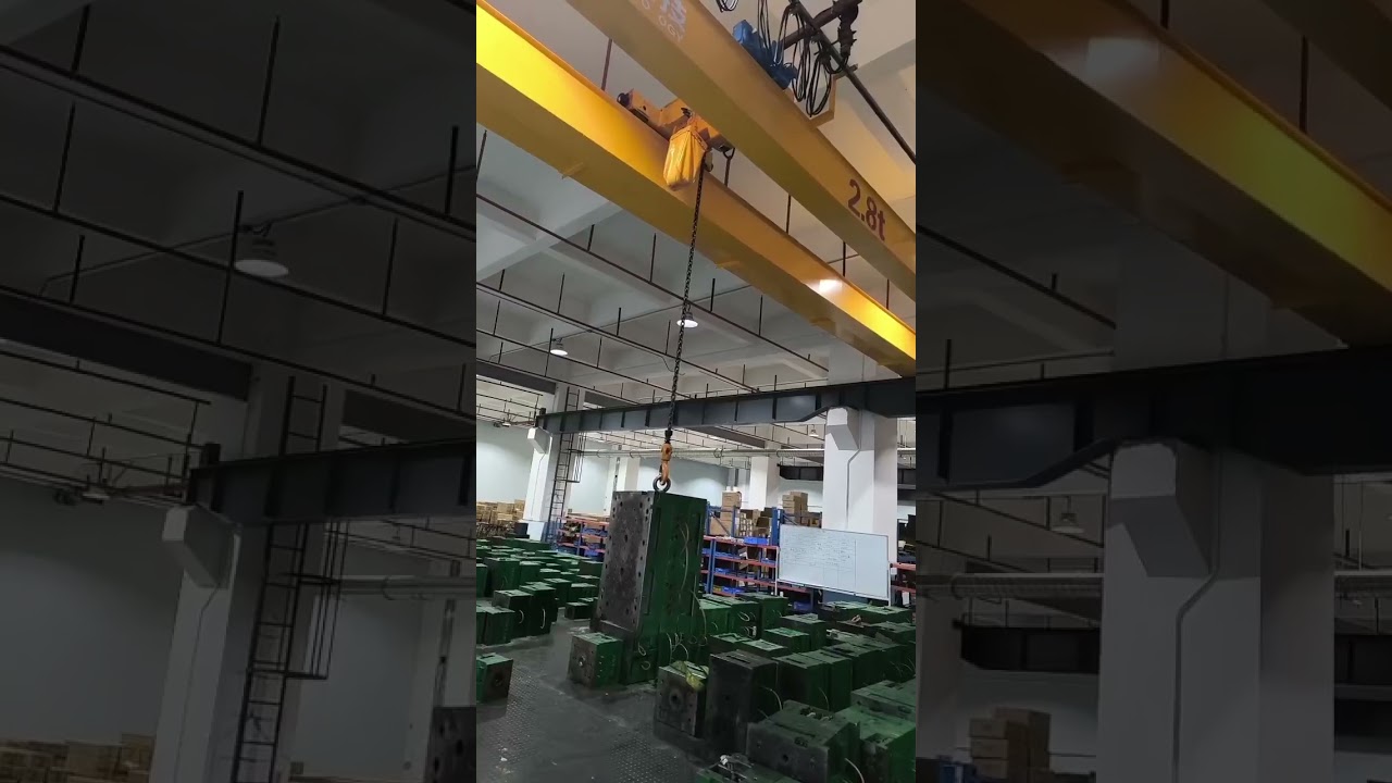 Overhead Cranes for Injection Mold Workshops | Precision Lifting and Handling Solutions