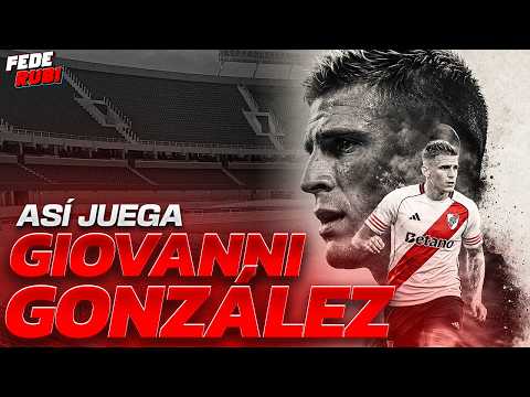 ASÍ JUEGA GIOVANNI GONZÁLEZ, NUEVO REFUERZO DE RIVER 2026 ⚪🔴