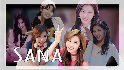 TWICE all mv but only when sana has a line