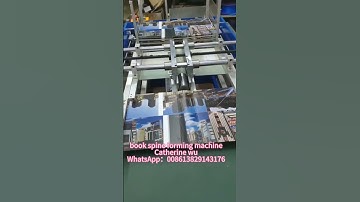 round book spine forming machine