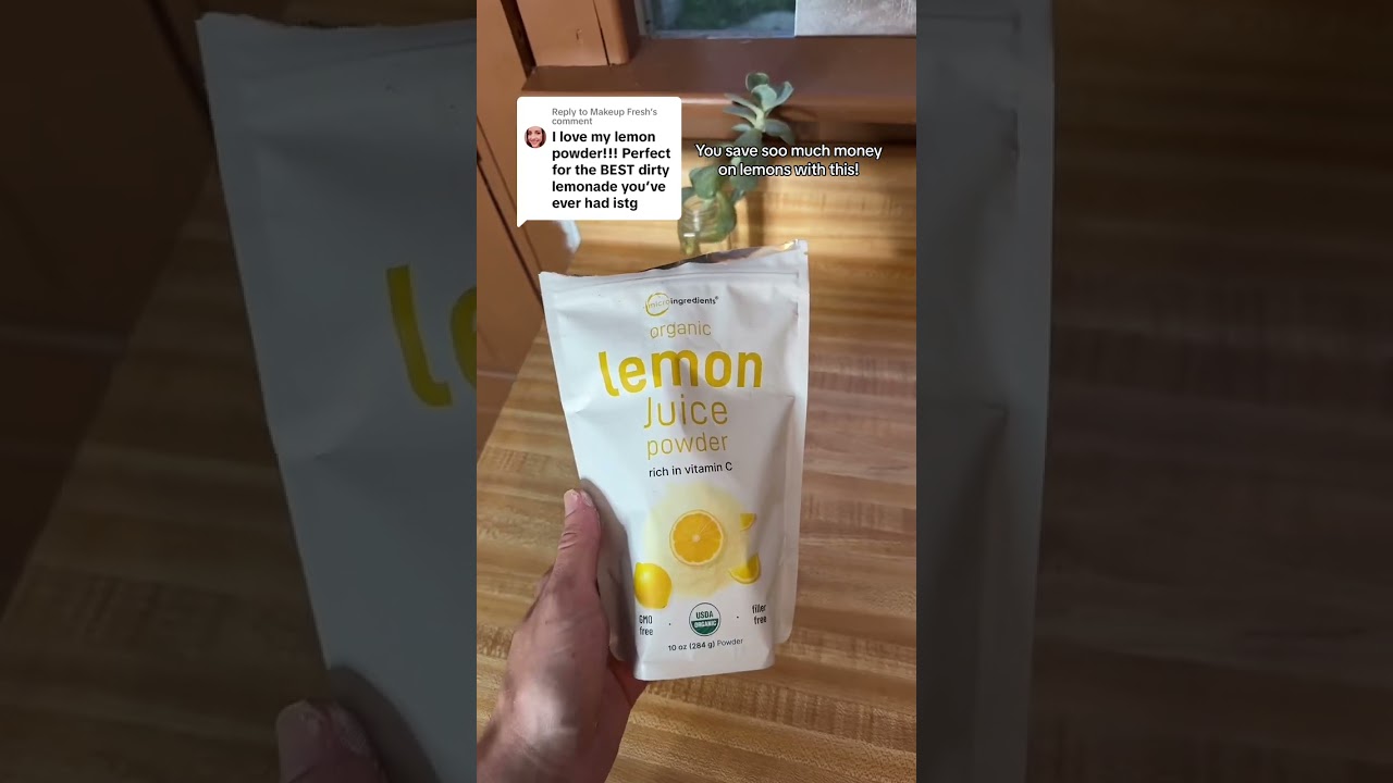 Fresh im a huge fan of the lemon powder! 