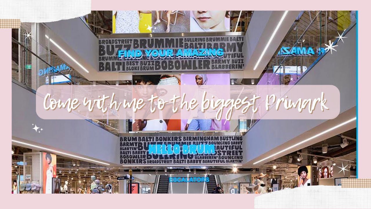 World biggest Primark + Haul! | Disney Cafe, Three floors, A salon?!