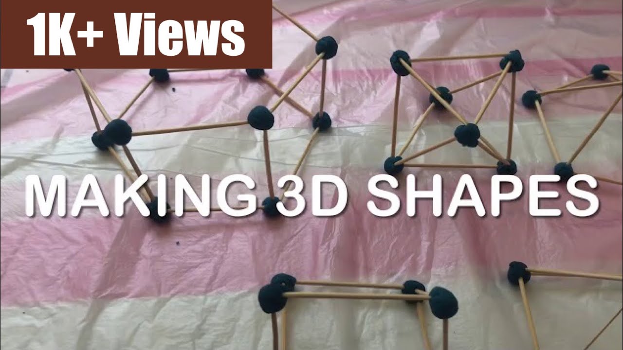 Making 3D shapes | Geometry | Math models - YouTube