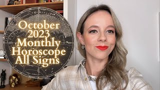OCTOBER 2023 MONTHLY HOROSCOPE All Signs: Eclipse Season is Back!