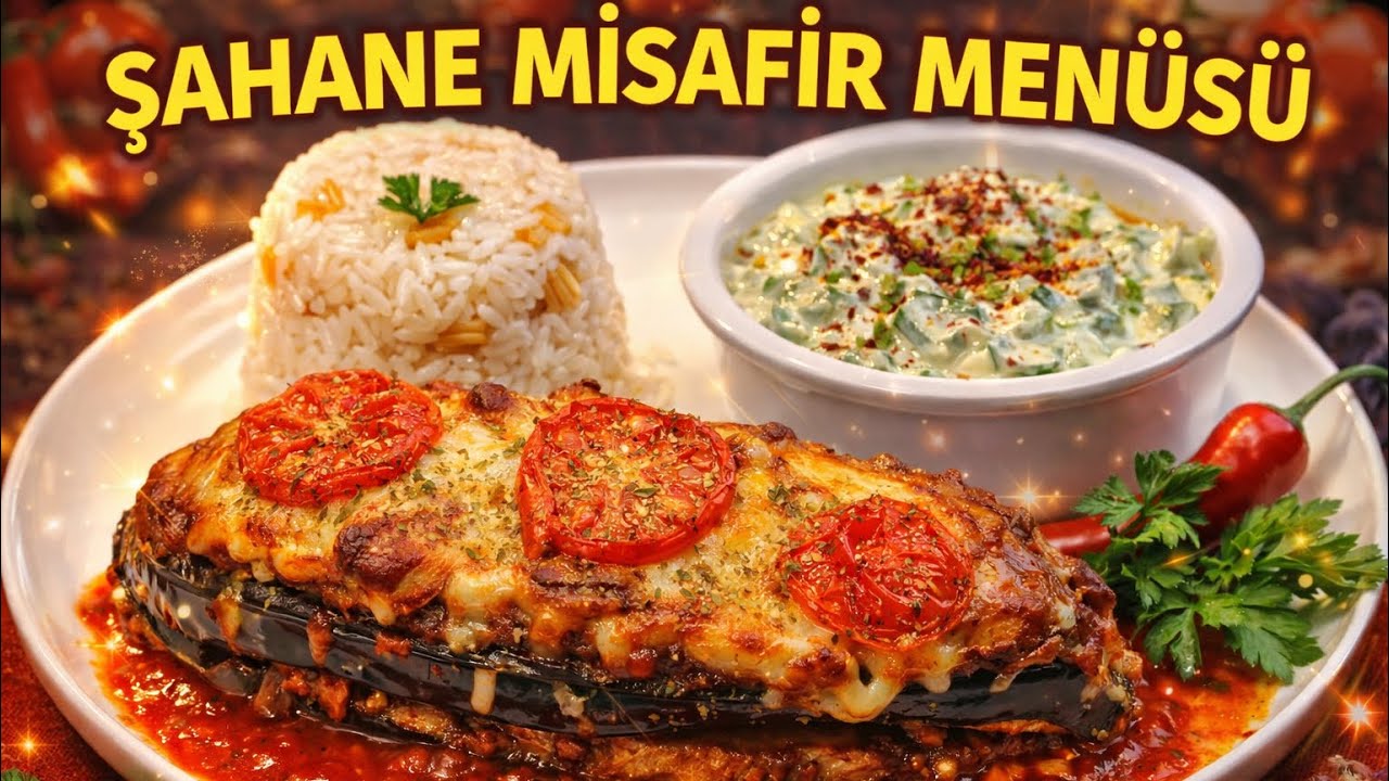 Misafir Sofralarına OLAY! Fırında Patlıcan Graten