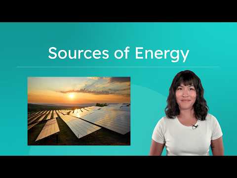 Sources Of Energy - Renewable & Nonrenewable