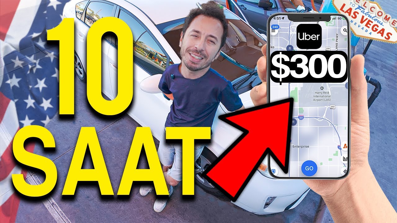 Amerika'da Uber Yapmak - Las Vegas'ta Uber Yaparak Para Kazanmak #1