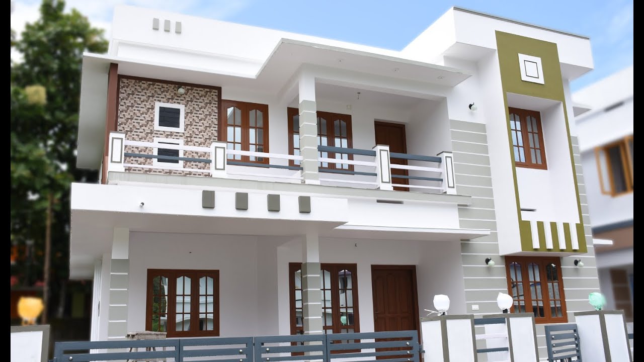 Athani 4  cents  plot and 1550 sq ft beautiful house  YouTube