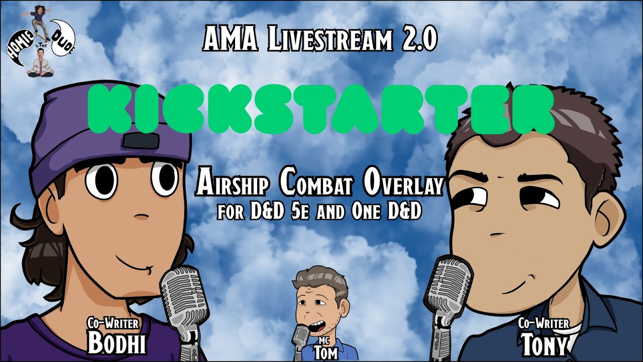 AMA Airship Combat Kickstarter for DnD5e 2.0
