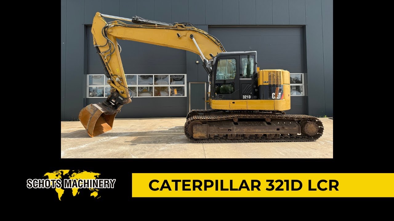 CATERPILLAR 321D LCR FOR SALE AT SCHOTS MACHINERY BV.