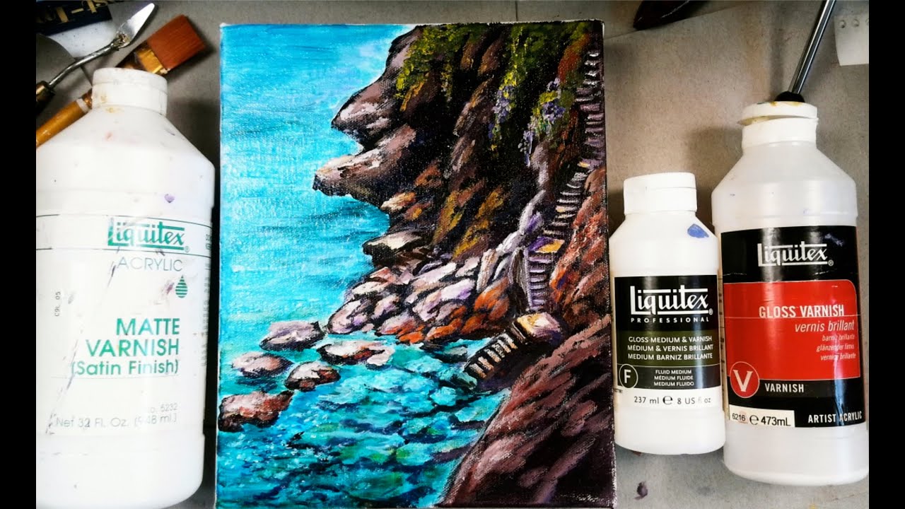 How To Varnish Your Acrylic Painting Tips And Tricks YouTube How To Varnish Your Acrylic Painting Tips And Tricks YouTube