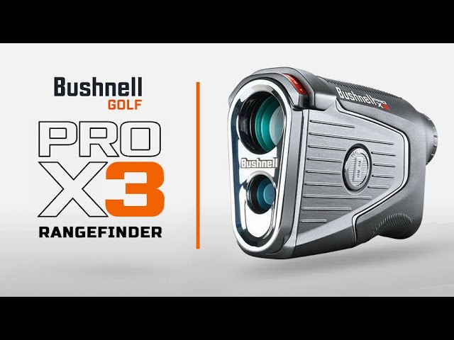 Bushnell Pro X3 Laser Rangefinder 6012413- Gray/Black, gray/black