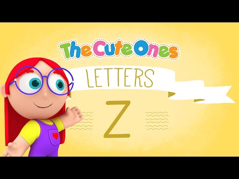 Letter Z - LETTERS - The Cute Ones - Activities