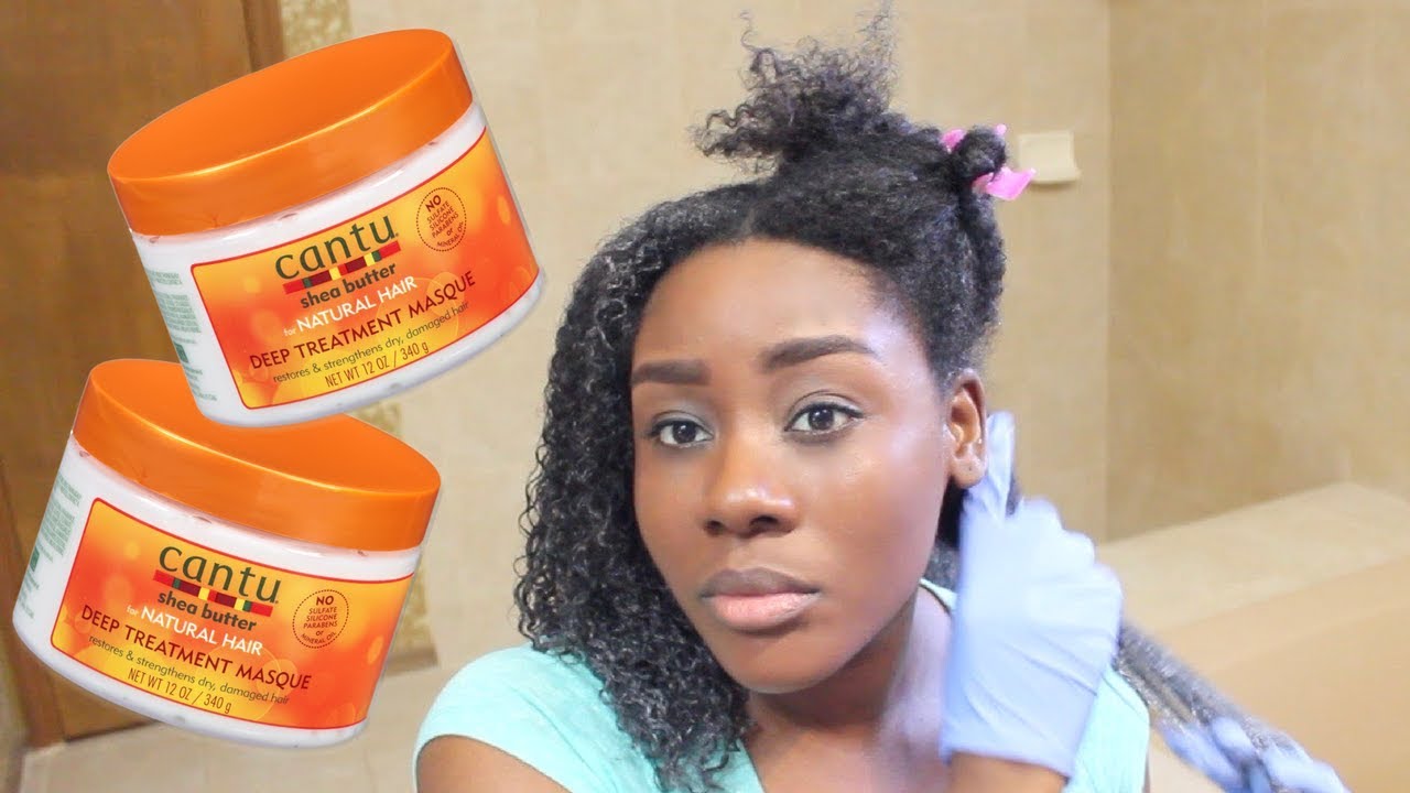 CANTU for Natural Hair //Deep Treatment Masque REVIEW! //Amiko Tyye -  YouTube