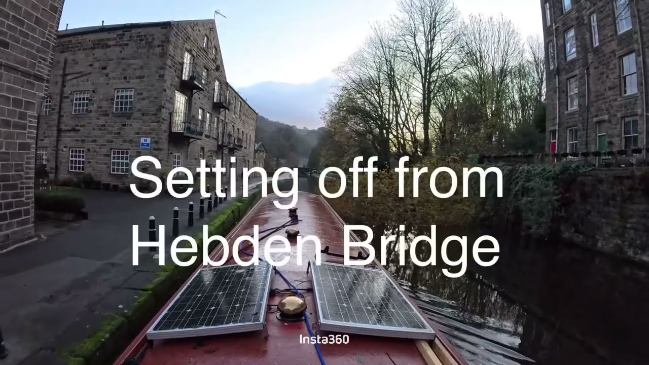 Part 10 heading home for Christmas ( Rochdale canal)