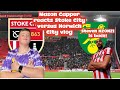 Mason capper reacts stoke city versus Norwich city vlog 
