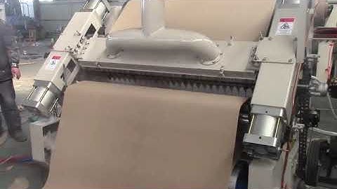 High speed Fingerless corrugation machine