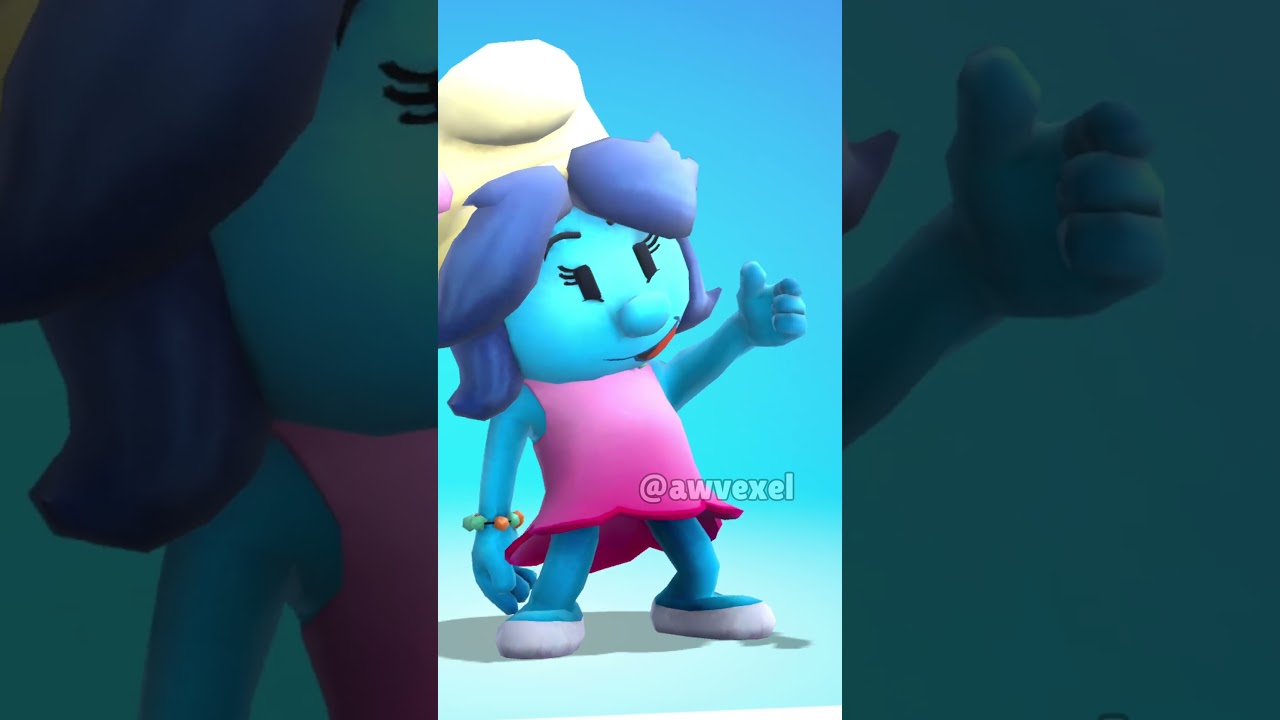 CLEANEST STUMBLE GUYS TRANSITION DANCE NEW SKIN IN UPDATE 0.57! SMURF COLLAB 