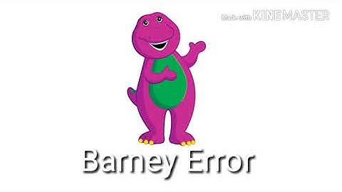 KineMaster Barney Error