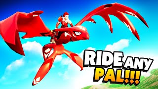 I RIDE On EVERY PAL Without Catching It! - Palworld
