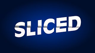 How to make Sliced Text Effect in Affinity Designer