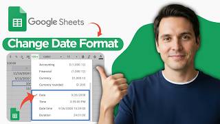 How to Change Date Format in Google Sheets | Google Sheets Date Format (2026 Full Guide)