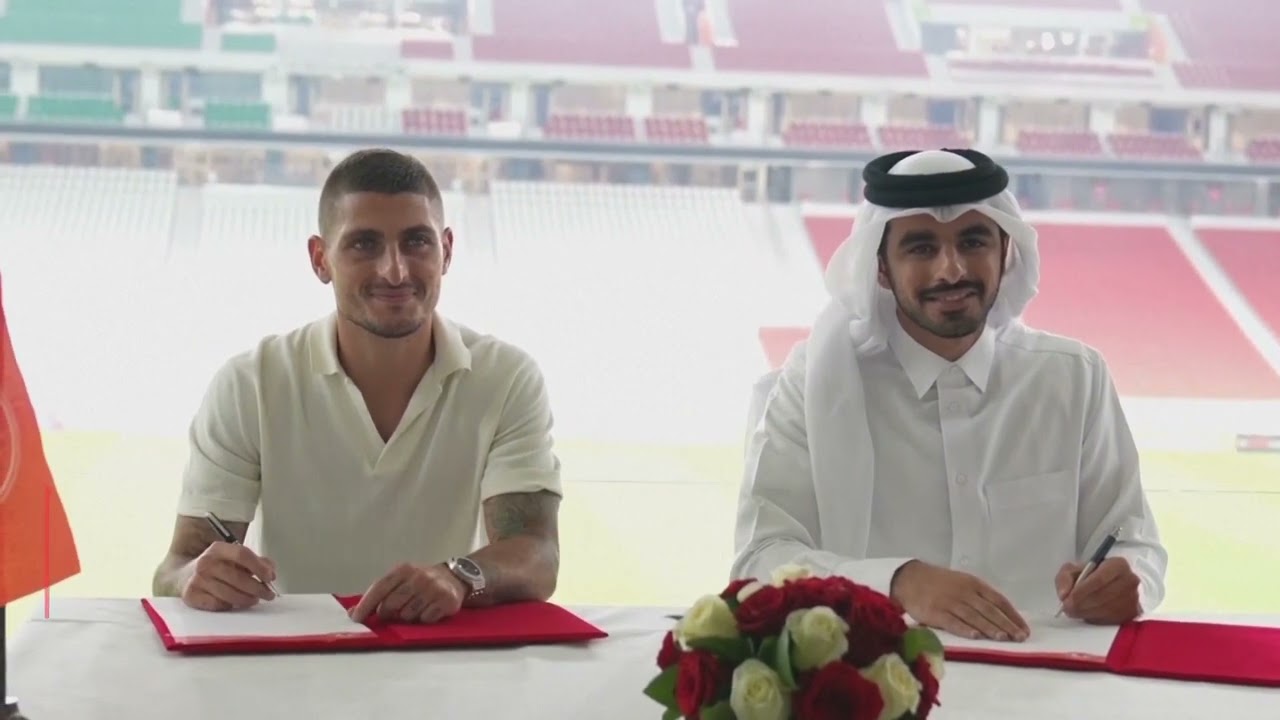 30-year-old Marco Verratti officially presented in Al-Arabi after ending 11 years in PSG