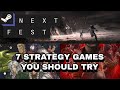Steam Next Fest 2025: 7 Of The BEST Strategy Games