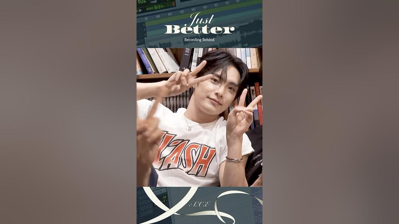 에이스(A.C.E) ‘Just Better' Recording Behind #PARKJUNHEE 에이스(A.C.E) ‘Just Better' Recording Behind #PARKJUNHEE