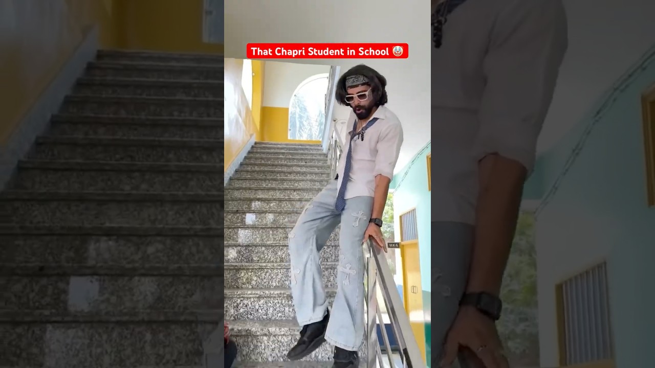 That Chapri Student in School 🤡 #shorts #teratrigun #chapri