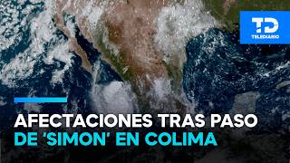 'Simon' leaves 71 homes and 35 businesses affected in Colima