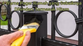 4 Home Fence Colors to Avoid, Including Black