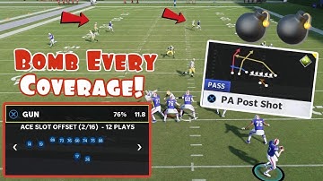 This Is The Best Bomb Play In Madden 22! | Bomb Literally EVERY Coverage |