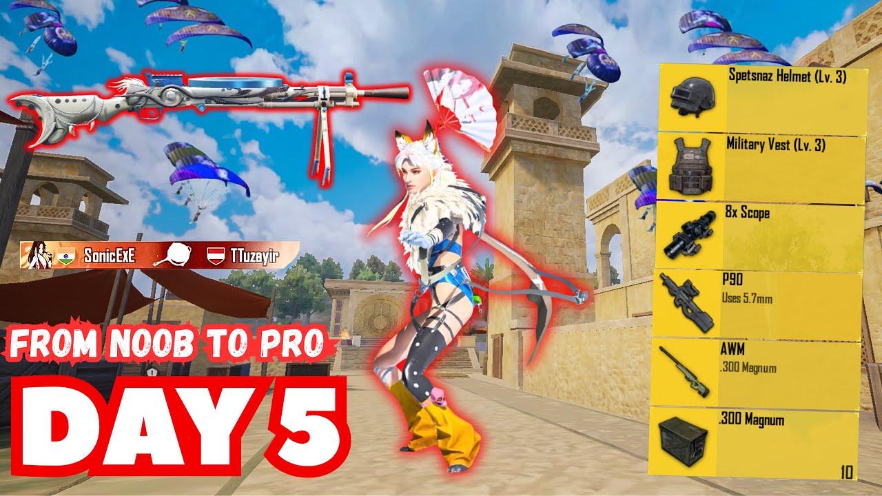 DAY 5 😈 PROGRESS IS VISIBLE, BUT I STILL HAVE A LOT TO LEARN | PUBG MOBILE- BGMI