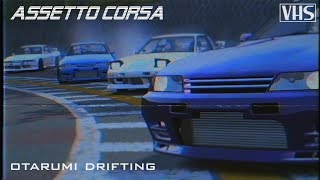 Assetto Corsa: Drifting on Otarumi Touge | Tandem Drifting