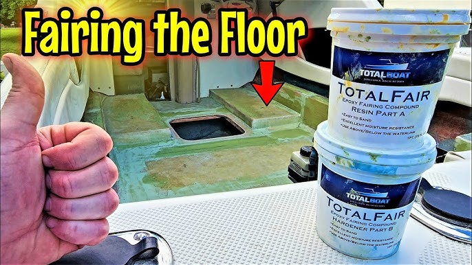 Non-Skid Boat Deck / Floor Paint -Total Boat Total Tread (So Easy) 
