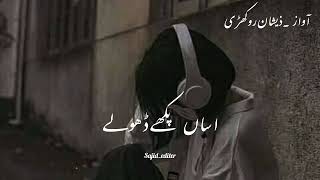 Asan Paky Dholy Dy | Slow Reverb - Best of Zeeshan Rokhri | Punjabi Song 🎵