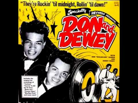 DON & DEWEY - Leavin' It All Up to You (1957) Great Duo Doo-Wop!