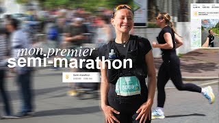 j’ai couru mon premier semi-marathon (omg😭) | Marathon de Biarritz 2024