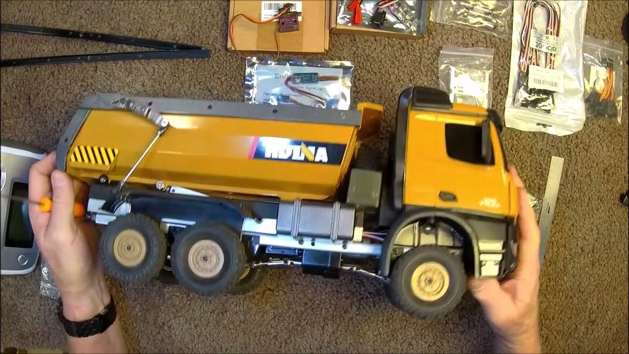 Huina 573 / Top Race TR212 Radio Control Dump Truck Modifications Part