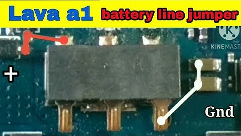 lava a1 battery connector jumper ways || lava a1 bsi/battery jumper ways solution