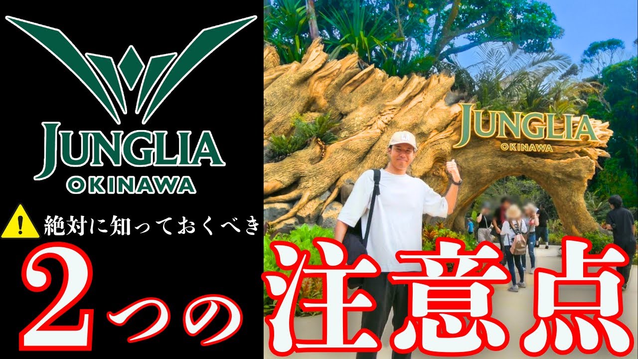 Junglia Okinawa] Finally opened! Two things to be aware of and an