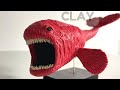 How to make a RED BLOOP with plasticine or clay in steps - My Clay World