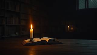 The Enigmatic Silence of the Obsidian Library  Study Ambience for Those Who Seek Knowledge