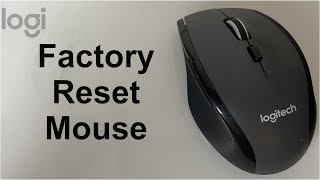 Logitech M705 Marathon Factory Reset - DIY EASY