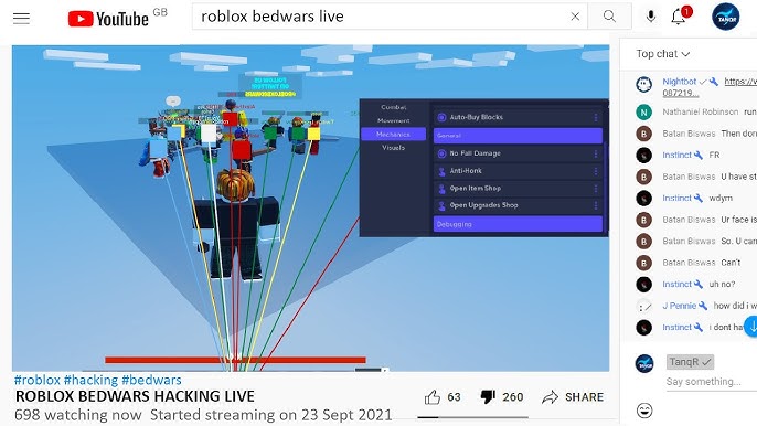 roblox bedwars hacks on mobile｜TikTok Search