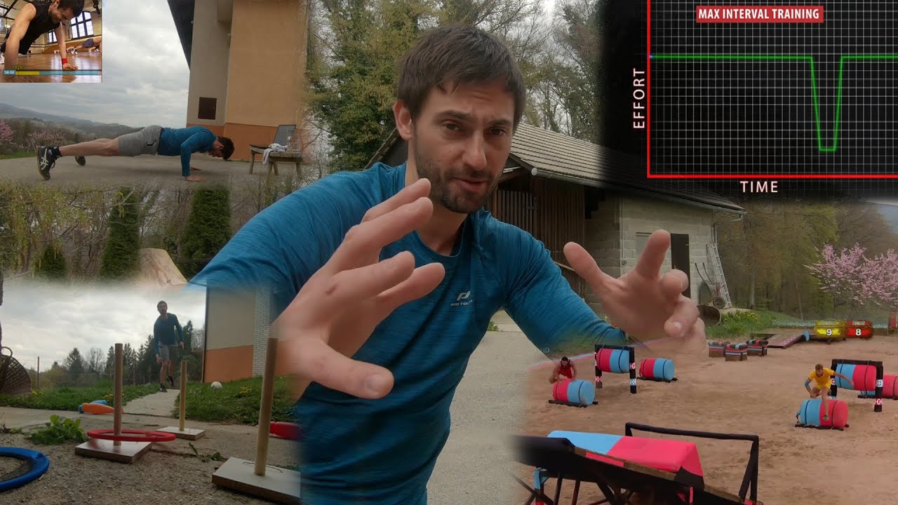 Divjak 365 - 23. aktivnost (trening za Exatlon: Insanity workout + meti)