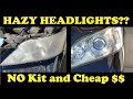 The BEST Way to Restore Headlights....for REAL!!