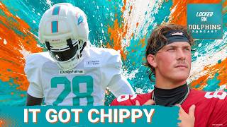Dolphins Vs. Giants Joint Practice Gets Chippy, Trade Speculation & Much More