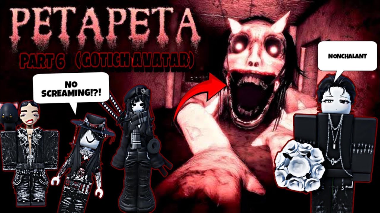 PETAPETA PART 6 | ROBLOX (gothic outfit)
